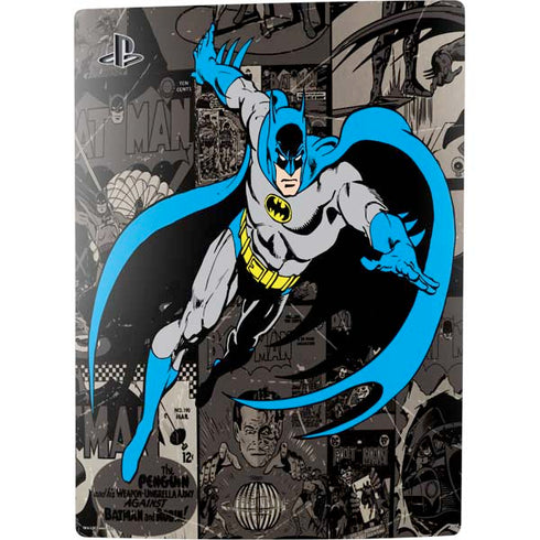 DC Comics Batman Classic Art PS5 Digital Edition Console Skin